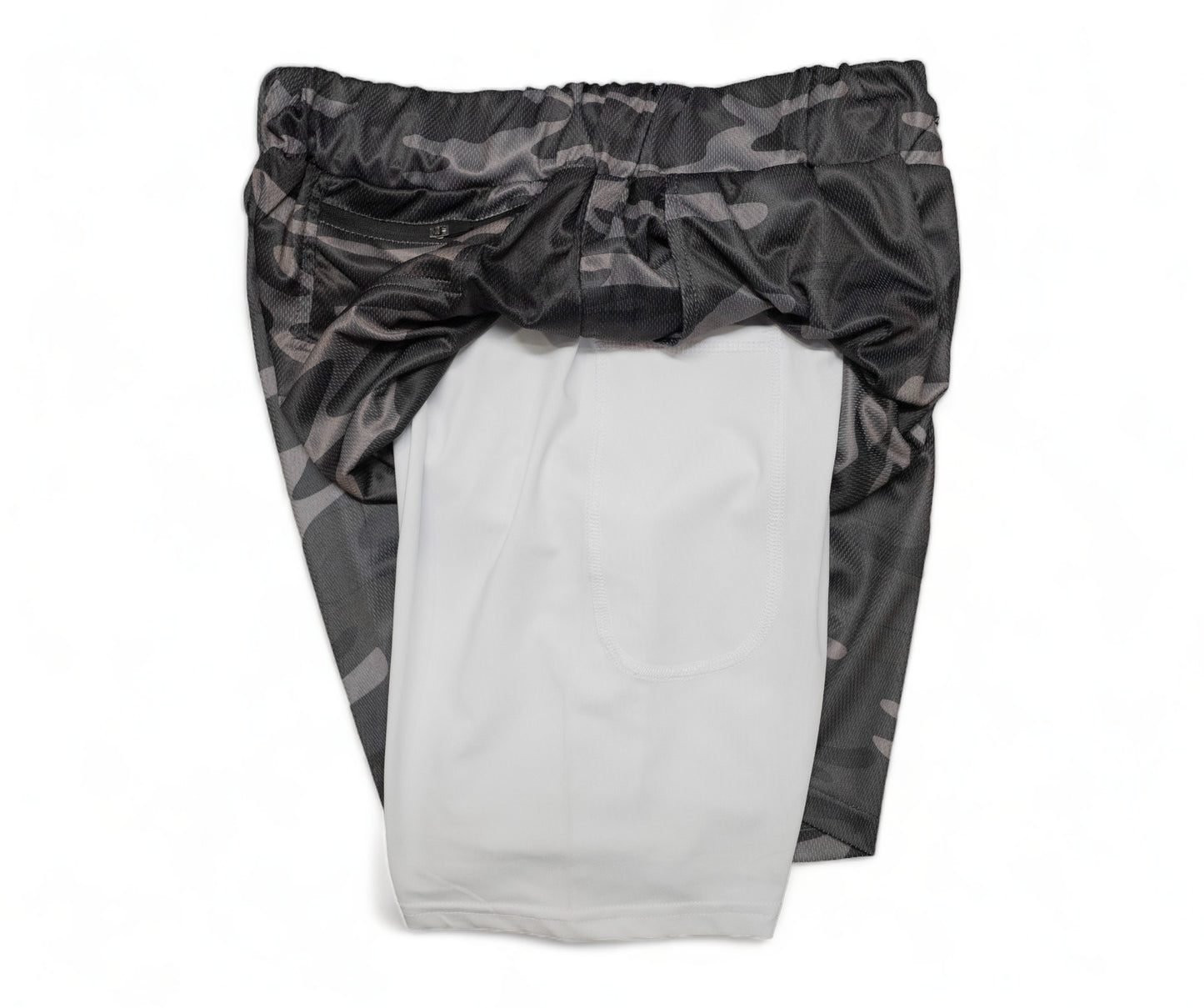 Dual Layer Training Shorts - Camo