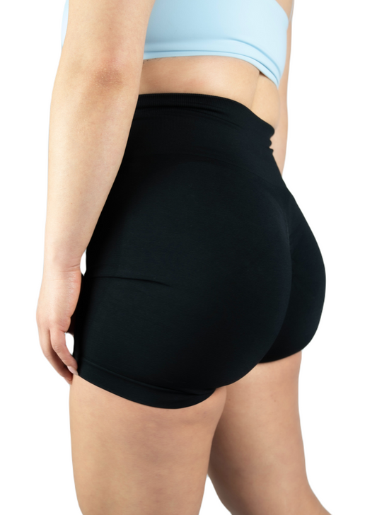 Seamless High Waist Gym Shorts