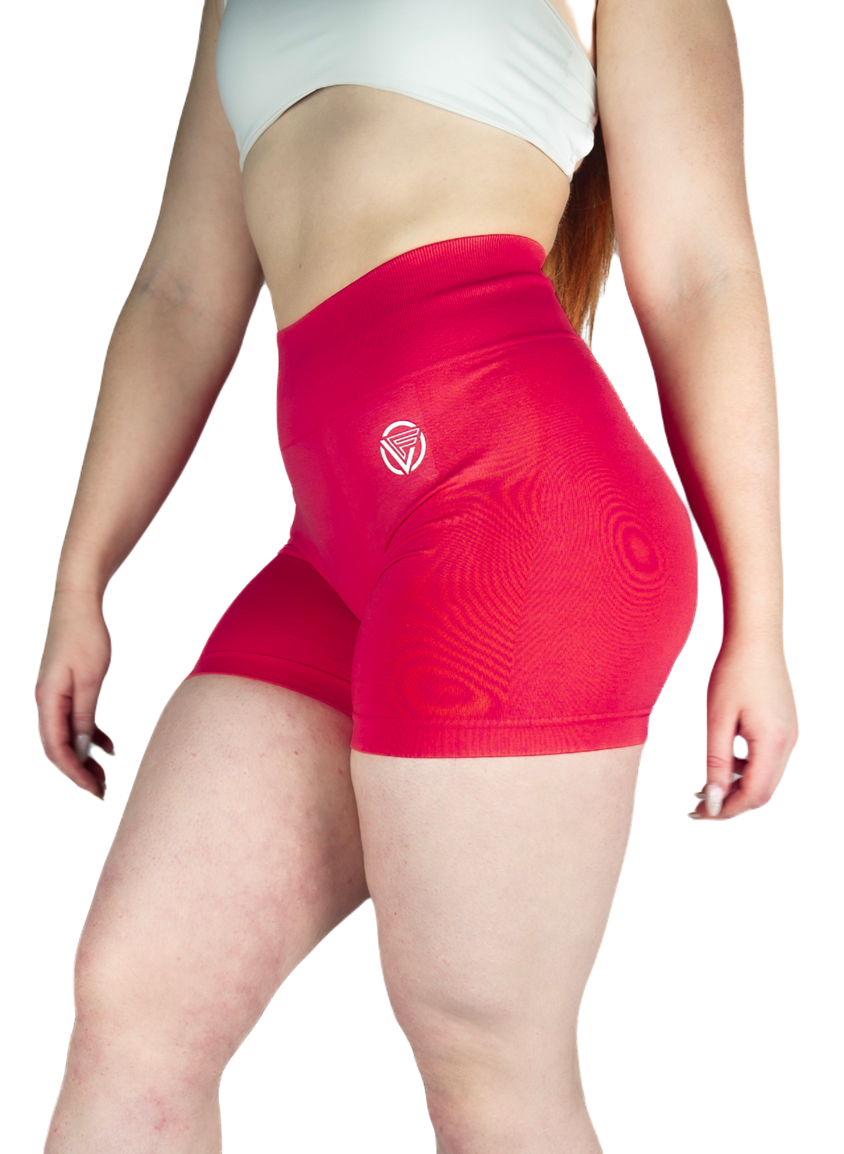 Seamless High Waist Gym Shorts