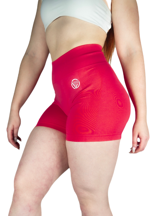 Seamless High Waist Gym Shorts