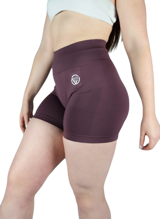 Seamless High Waist Gym Shorts